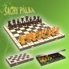 Šachy královské vykládané mědí