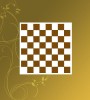 Šachovnice č.6 hnedá bez popisu vhodná na Šachy a Dámu