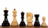 Zagreb Ebonised chess pieces 3,75''