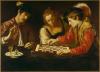 Obrázok 3 Chess in Art History of chess in paintings 1100-1900