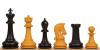 Sultan Chess Set Ebonised 3,75 