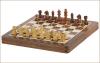 Folding Magnetic Chess set Acacia 10 Inch
