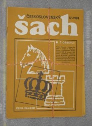 Československý šach - ročník 1986