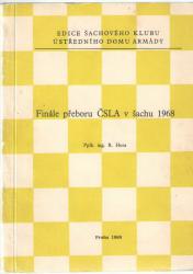 Finále Přeboru ČSLA v šachu 1968