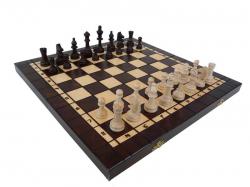 Dřevěné šachy + Vrhcáby+ dáma- 3v1 velké