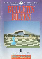 Bulletin 29. šahovska olimpiada Novi Sad